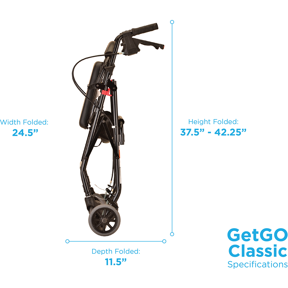 GETGO CLASSIC ROLL WLKR BLACK